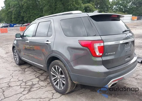 2017 Ford Explorer Platinum из США, поврежденный, VIN 1FM5K8HTXHGE12891